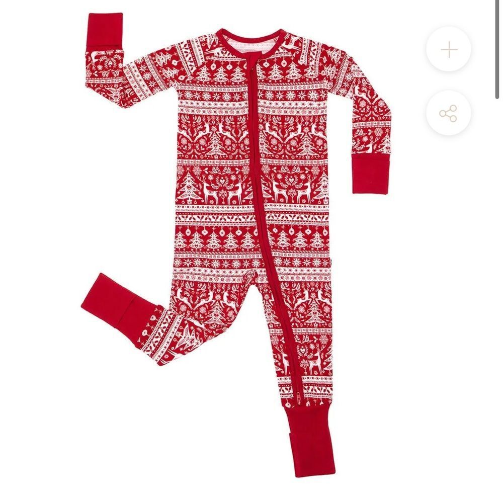NWT Little Sleepies LIMITED EDITION Zippy in Reindeer Cheer
